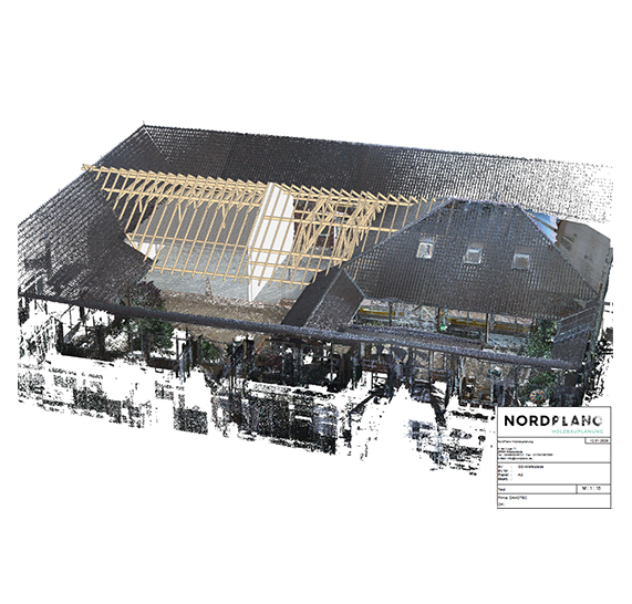 3D-Aufmaß - Scan der Kita
